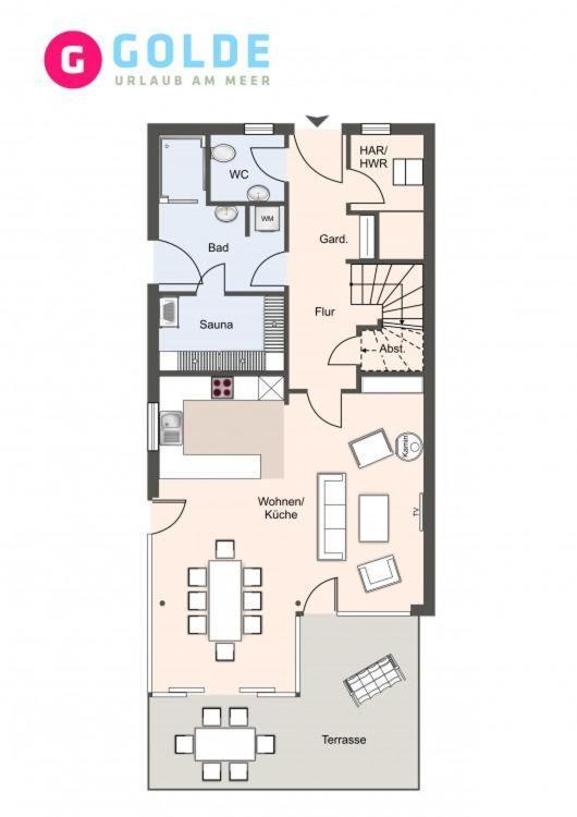 Strandburg Spo Ferienhaus Strandburg Spo - 3 Санкт Петер-Ординг Екстериор снимка